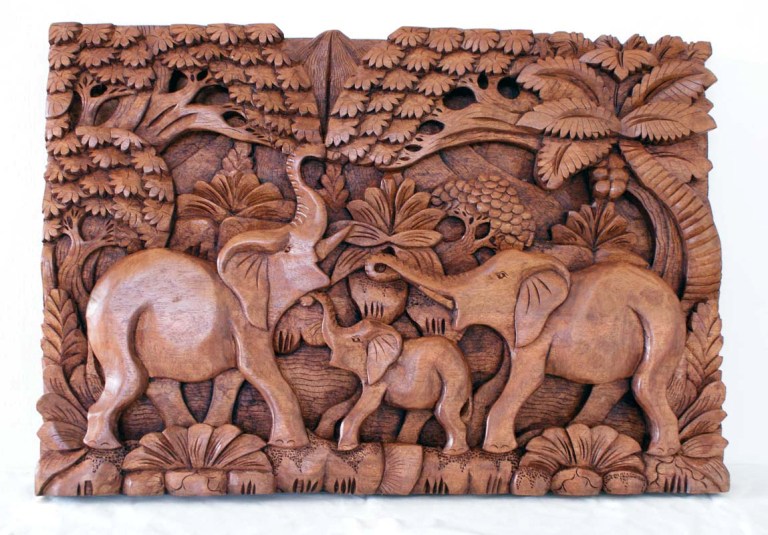 Relief - elephants (4)